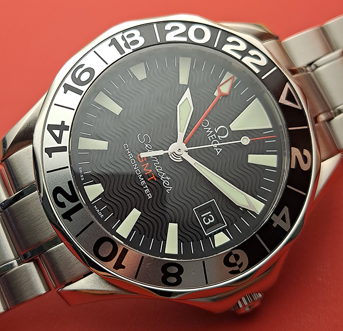 Omega Seamaster Gerry Lopez Limited Edition GMT 300M Wristwatch Ref. 2536.50